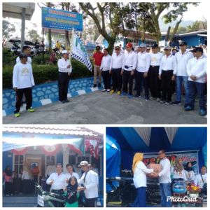 Meriahkan HUT Ke 2, PDAM Tirta Khayangan Gelar Jalan Santai Bersama Keluarga Besar dan Masyarakat
