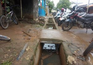 Limbah Pasar Blok D Tanjabtim Dikeluhkan Warga