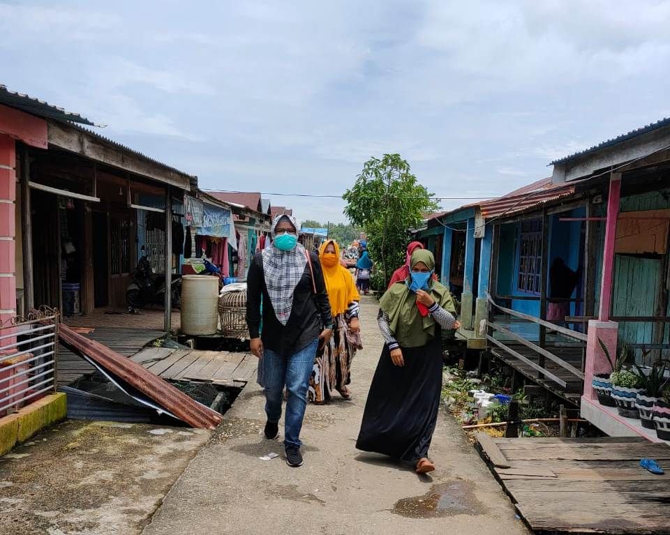 Dilla saat turun gunung untuk memenangkan Romi-Robby di Pilkada Tanjabtim