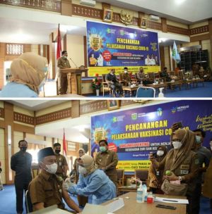 Pemkot Canangkan Vaksinasi Covid-19
