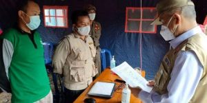 Bupati Kerinci Pantau Pos Penyekatan Perbatasan di Letter W