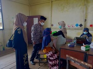 Vaksinasi Covid-19, Pemdes Rantau Makmur Lakukan ‘Jemput Bola’ 