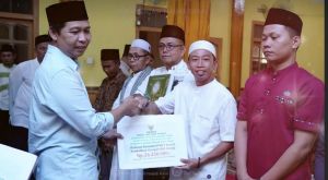 Ketua DPRD Tanjabtim Hadiri Safari Ramadhan Pemkab di Geragai 