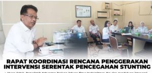 Pemkab Tanjabtim Komitment Dukung Intervensi Pencegahan Stunting 