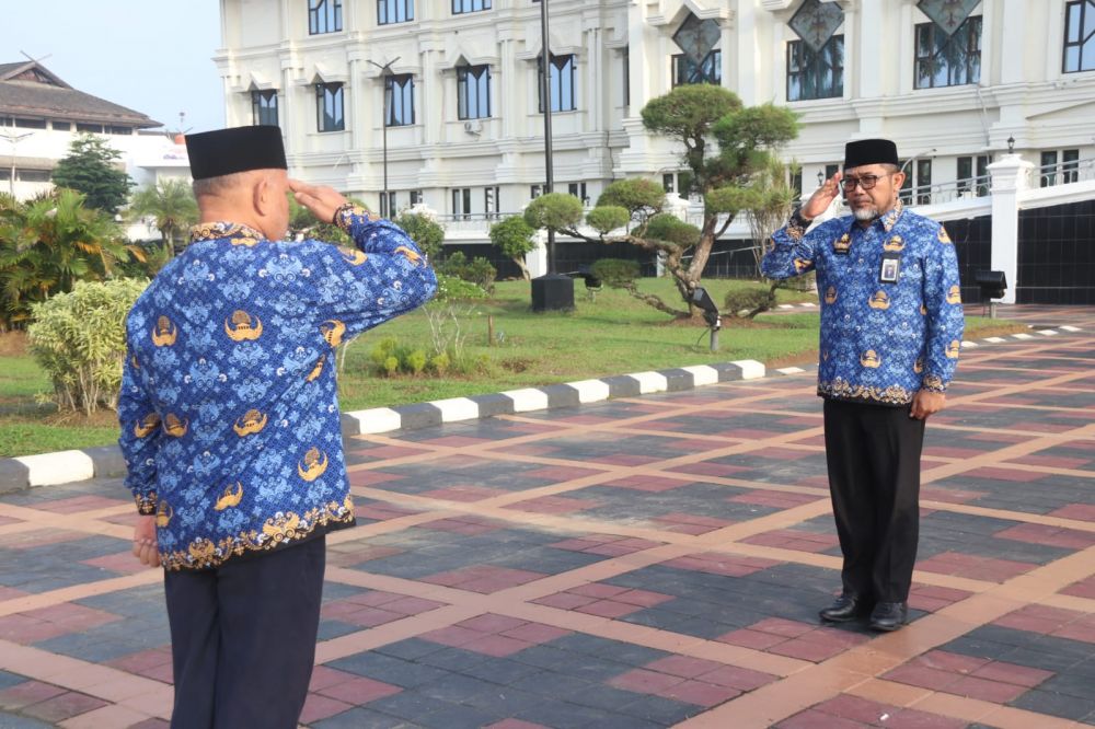Pemprov Gelar Upacara Kediaiplinan Pegawai