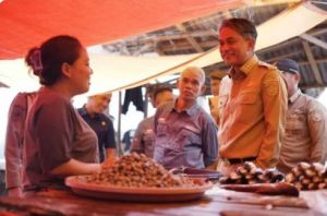 Hari Pertama Kerja, Wabup Langsung Sidak Pasar 