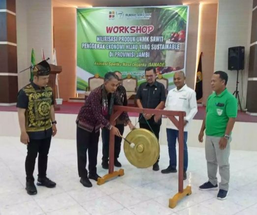 Wabup Muaro Jambi Junaidi Buka Workshop