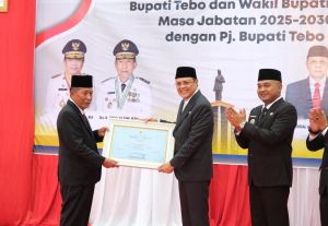 Wagub Sani Harap Bupati dan Wakil Bupati Tebo Susun Program Kerja Sesuai dengan Kebutuhan Masyarakat