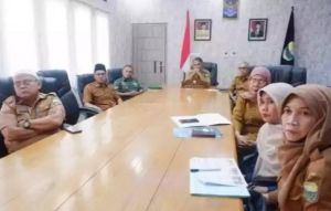 Wabup Muaro Jambi Ikuti Zoom Meeting Dengan Kemendagri