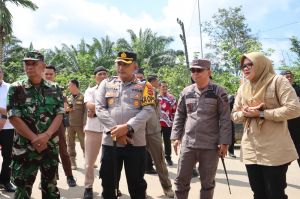 Bupati Tanjabtim Ikut Cek Pospam dan Posyan