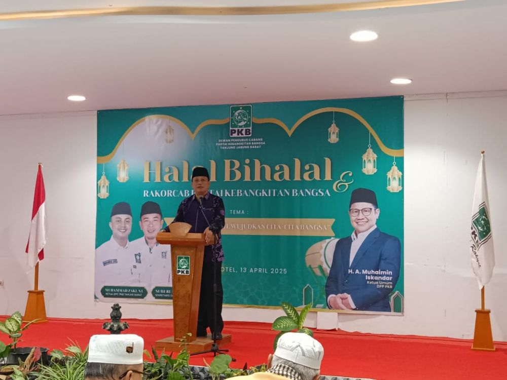 Wabup Katamso Hadiri Rakorcab dan Halal Bihalal DPC PKB Tanjabbar: Apresiasi Kekompakan Kader dan Ajak Bersama Bangun Daerah