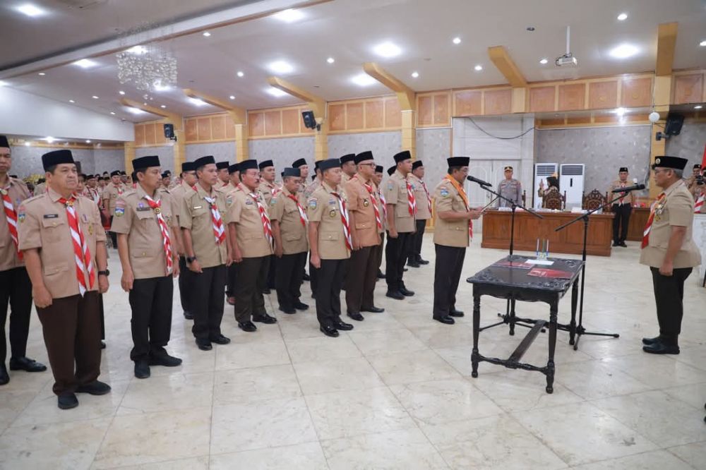 Anwar Sadat Resmi Pimpin Pramuka Tanjab Barat 2024–2029, Siap Cetak Generasi Tangguh