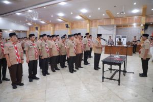 Anwar Sadat Resmi Pimpin Pramuka Tanjab Barat 2024–2029, Siap Cetak Generasi Tangguh