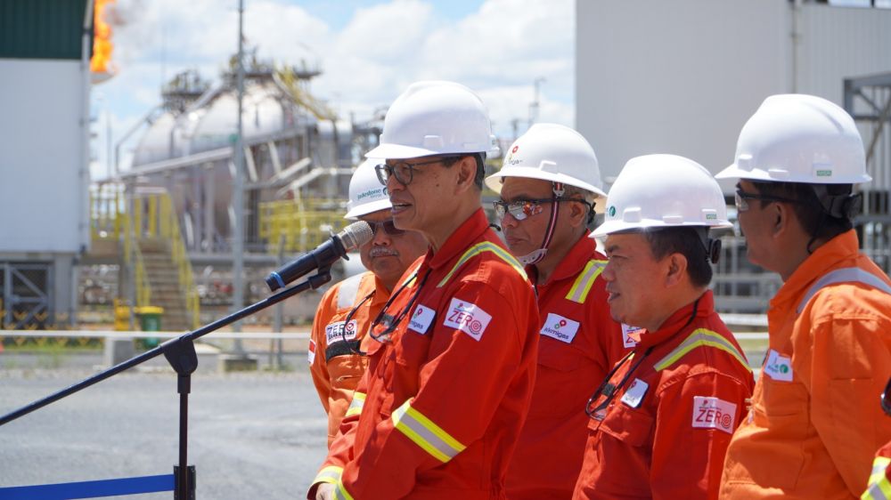 Proyek Fasilitas Gas Akatara Diresmikan