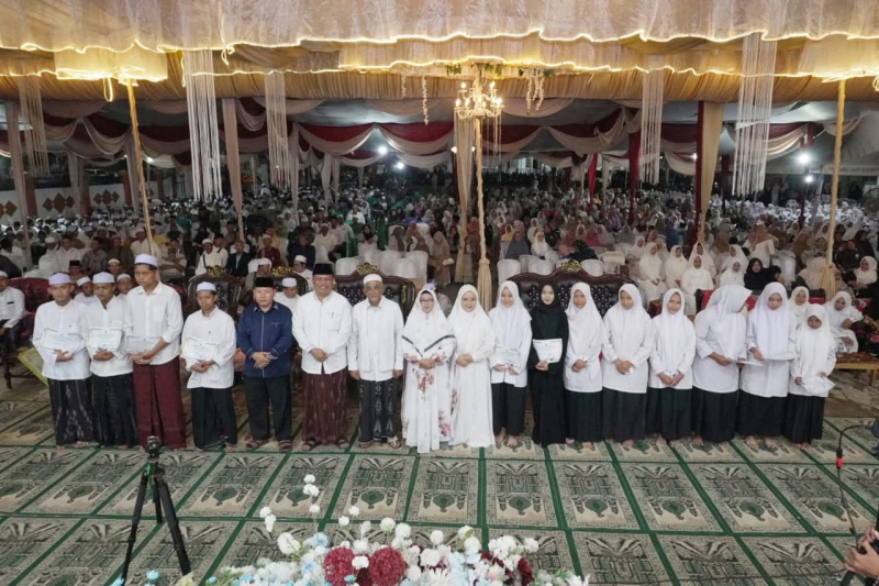 Wakil Bupati Katamso Hadiri Haflah Santri, Tegaskan Komitmen Bangun SDM Religius dan Unggul