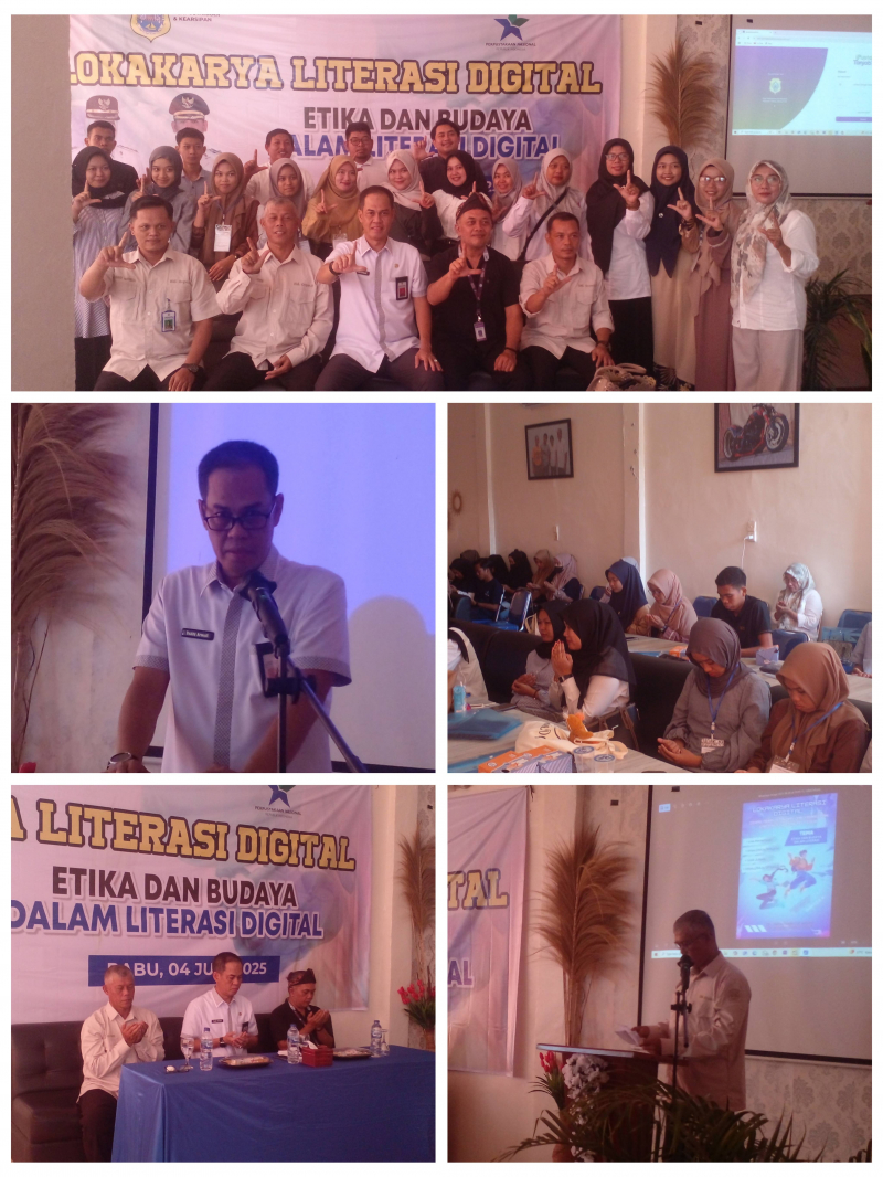 Kegiatan Lokakarya Literasi Digital 