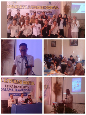 Dispersip Tanjabtim Laksanakan Lokakarya Literasi Digital 