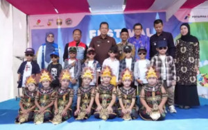 Bupati Muaro Jambi Hadiri Festival PAUD dan Penyerahan Aset TK Patra Serandi