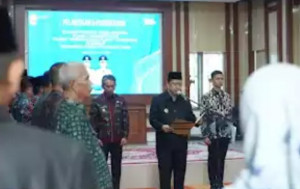 Bupati Muaro Jambi Lantik Puluhan Pejabat Struktural dan Fungsional