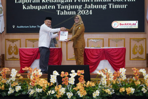 Kinerja Keuangan Baik, Tanjabtim Raih WTP ke-8