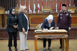 DPRD Tanjabtim Gelar Paripurna Pendapat Akhir Fraksi terhadap LKPJ Bupati TA 2024