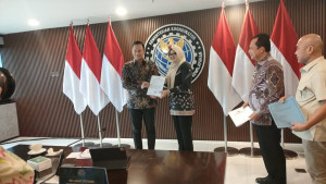 Bupati Dillah Hadiri Audiensi Bersama Menko Infrastruktur dan Pembangunan Kewilayahan RI
