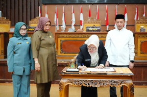 DPRD Tanjabtim Gelar Paripurna Pandangan Akhir Fraksi Terhadap Perubahan KUA-PPAS 2025