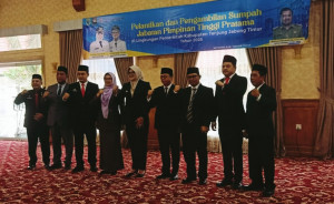 Lantik JPT, Bupati Dillah Tegaskan Kinerja OPD