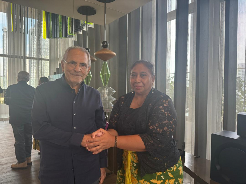 Sekjen IWO Bersama Presiden Timor Leste