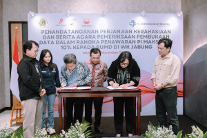Proses PI 10 % Wilayah Kerja Jabung Memasuki Tahapan Pembukaan Data