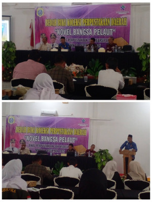 Dispersip Tanjabtim Bedah Buku “Bangsa Pelaut”, Hidupkan Napas Literasi dan Sejarah Sabak