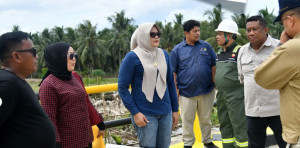 Bupati Tinjau Langsung Pembangunan Jalan dan Jembatan di Mendahara