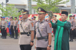 Kapolres Tanjab Barat Pimpin Sertijab Wakapolres, Kompol Andi Musahar Resmi Menjabat