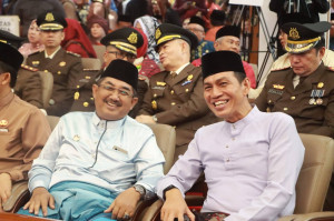 Bupati Tanjab Barat Hadiri Sidang Paripurna HUT ke-69 Provinsi Jambi, Tegaskan Komitmen Dukung Jambi Mantap 2029