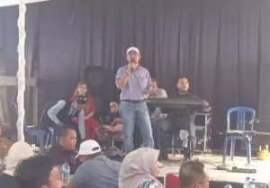 Soroti Blank Spot, Robinson Sirait Minta Pemkab Muaro Jambi Perhatikan Desa Tanjung Katung