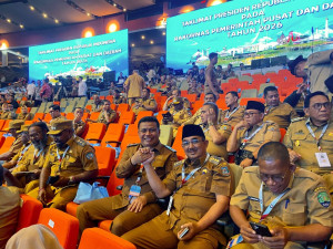 Perkuat Sinergi Pusat–Daerah, Bupati Anwar Sadat dan Wabup Katamso Hadiri Rakornas 2026 di Sentu