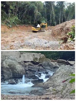 Tambang Ilegal Ancam Air Bersih dan Wisata, Warga Batang Asai Sarolangun Mulai Resah