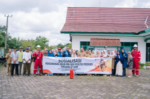 Tingkatkan Kewaspadaan, PEP Jambi bersama Damkar Batang Hari Bekali Warga Hadapi Resiko Kebakaran